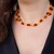 Collana con Ambra Cioccolato