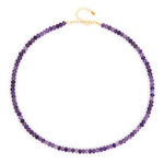 Uruguayan Amethyst Silver Necklace