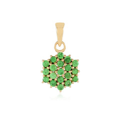 Ciondolo in argento con Lemshuku Tsavorite