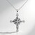 Collana in argento con Topazio Bianco