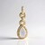 Pendentif en argent et Opale d'Australie