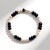 Bracciale con Perla d'Acqua Dolce Blu