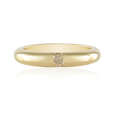 I2 Brown Diamond Silver Ring