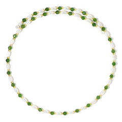 Russian Diopside Steel Choker (Riya)