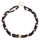 Collana in argento con Granato Mozambico