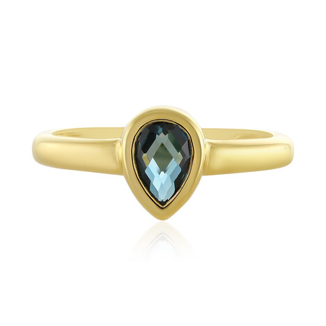 Londonblauer Topas-Silberring