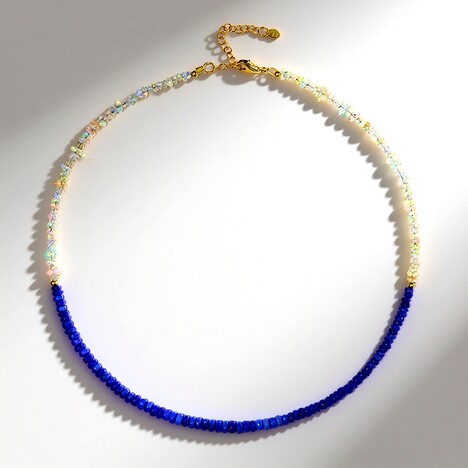 Collana in argento con Opale di Welo