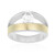 Zilveren ring met een witte topaas (Adela Silber)