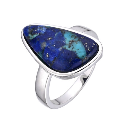 Anello in argento con Gemma