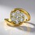 Anello in oro con Danburite Rosa del Messico