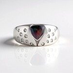 Anello in argento con Opale Mezezo (de Melo Essence)
