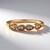 Anello in oro con Diamante Rose de France SI1 di Argyle (Annette)