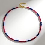 Collana in argento con Ematite Dorata (Riya)
