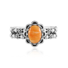 Bague en argent et Spondylus (Desert Chic)