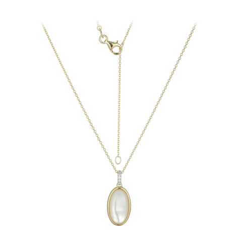 Collana in argento con Madreperla (Adela Silber)