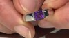 Anillo en plata con Amatista de Zambia