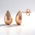 Orecchini in argento con Diamante Argyle Rose de France I1 (Annette)