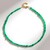 Collana in argento con Opale Verde dell'Etiopia