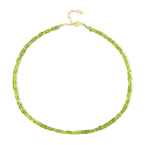 Peridot Silver Necklace