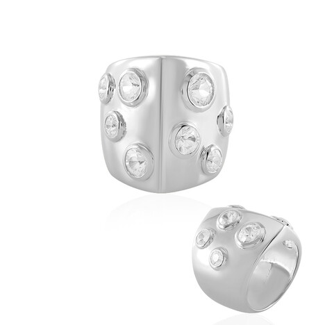 Bague en argent et Zircon (de Melo)