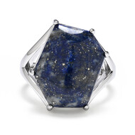 Lapislazuli-Silberring