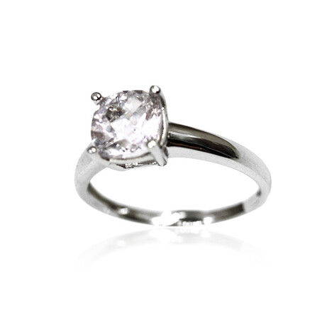 Brasilianischer Kunzit-Silberring