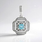 Ciondolo in argento con Zircone Ratanakiri