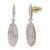 Boucles d'oreilles en or et Diamant SI1 (H) (CIRARI)