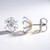 Orecchini in argento con Quarzo Bianco (Gems en Vogue)