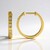 Orecchini in argento con Diamante I2 (H)