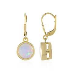 Boucles d'oreilles en argent et Opale Welo