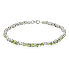 Paraiba Tourmaline Silver Bracelet