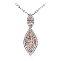 Collar en oro con Diamante rosa I1 (CIRARI)