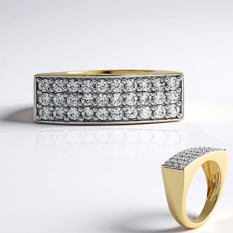 Anello in argento con Zircone