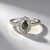 Anello in argento con Labradorite