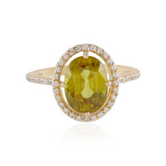 Anello in oro con Sfene (AMAYANI)