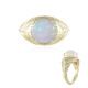 Bague en or et Opale Welo AAA (de Melo)