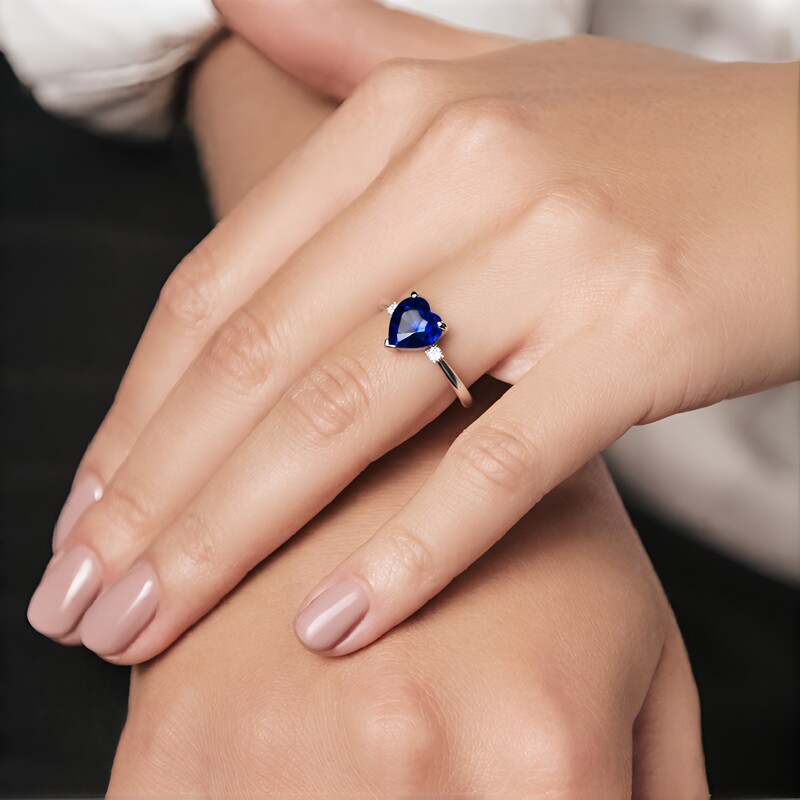 Anillo en oro con Tanzanita AAA (CIRARI)