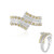 Bague en argent et Scapolite