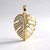 Ciondolo in oro con Diamante IF (G) (de Melo Gold)