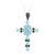 Collana in argento con Topazio Blu Cielo