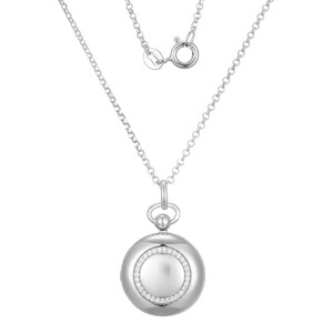 Collier en argent et Zircon (Adela Silber)