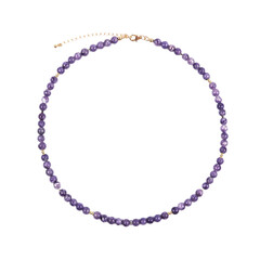 Collier en argent et Charoïte