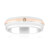 Zilveren ring met een I1 Argyle-Rose de France diamant (Annette)