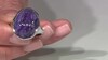 Zilveren ring met een Charoite