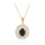 Collana in argento con Granato