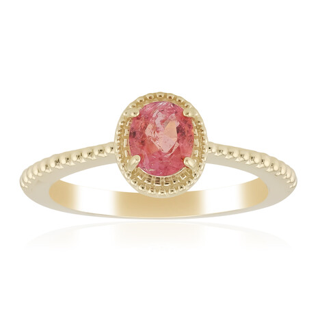 Gouden ring met een pezzottaiet