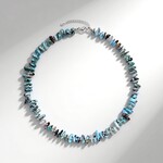 Collana in argento con Larimar
