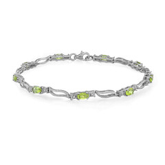 Paraiba Tourmaline Silver Bracelet