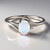 Anello in argento con Opale di Welo